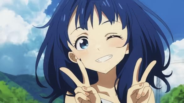 Upscaled anime example